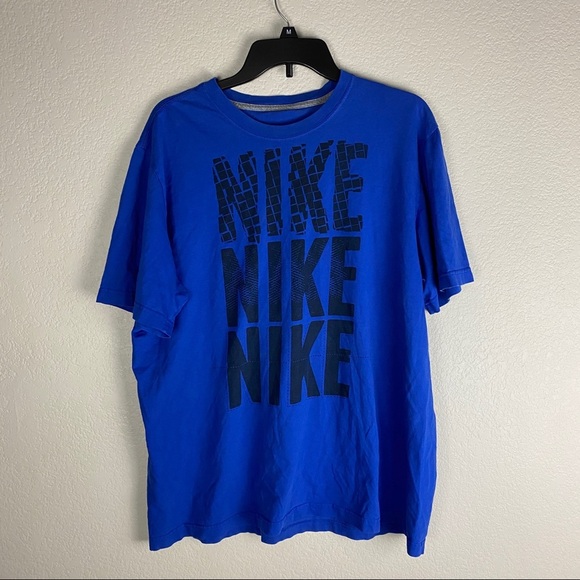 Nike Men’s Shirt Size XL Blue - Picture 1 of 2